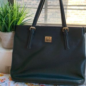 Anne Klein Black Tote